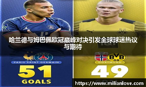 哈兰德与姆巴佩欧冠巅峰对决引发全球球迷热议与期待