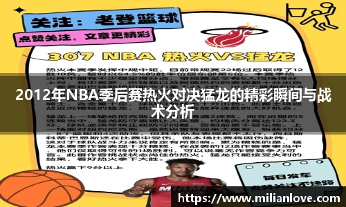 2012年NBA季后赛热火对决猛龙的精彩瞬间与战术分析